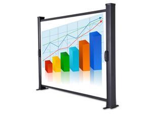 30" Metallic Fabric TableTop Mini Projection Projector Screen w/ Portable Bag 30" Metallic Fabric TableTop Mini Projection Projector Screen w/ Portable Bag
