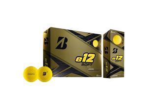 Bridgestone Golf Co. E12 Soft (MATTE YELLOW) Golf Balls Bridgestone Golf Co. E12 Soft (MATTE YELLOW) Golf Balls