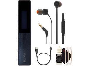 Sony TX660 Digital Voice Recorder + JBL T110 in Ear Headphones and Cleaning Kit