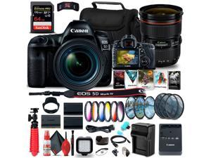 Canon PowerShot SX70 HS Digital Camera Bundle with 2X 32GB Memory Cards + SD Card USB Reader + LCD Screen Protectors and