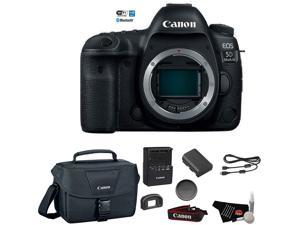 Canon EOS 5D Mark IV Full Frame Digital SLR Camera Body - Bundle with Canon Carrying Bag + Cleaning Kit (International V