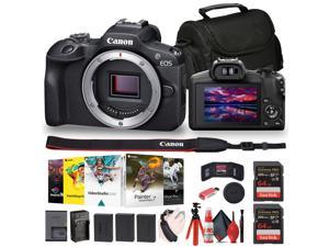 Canon EOS R100 Mirrorless Camera + Corel Photo Software + Bag + 2 x 64GB Card + More