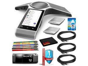 Yealink CP960 Conference Phone with 2 x Wireless Mics, 3 x USB Cables, Flash Drive, 1-Year Additional Warranty and More Yealink CP960 Conference Phone with 2 x Wireless Mics, 3 x USB Cables, Flash Drive, 1-Year Additional Warranty and More