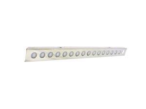 Rugged Ridge 111070.01 Stainless Steel Front Bumper With Holes, 55-86 Jeep CJ Models Rugged Ridge 111070.01 Stainless Steel Front Bumper With Holes, 55-86 Jeep CJ Models