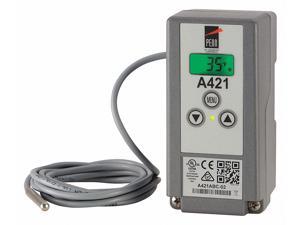 Johnson Controls Electronic Temperature Control, 5 in. H Gray A421ABC-06C Johnson Controls Electronic Temperature Control, 5 in. H Gray A421ABC-06C
