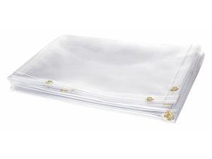 Transparent Vinyl Welding Curtain, 6 ft. H x 6 ft.W x 0.016" Thick, Clear Transparent Vinyl Welding Curtain, 6 ft. H x 6 ft.W x 0.016" Thick, Clear