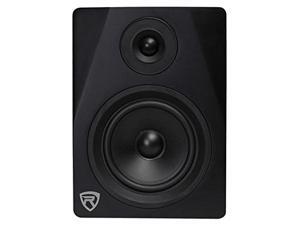 rockville dpm5b 5.25" 2way 150w black active/powered studio monitor speaker rockville dpm5b 5.25" 2way 150w black active/powered studio monitor speaker