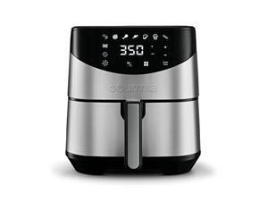 gourmia gaf645 digital stainless steel air fryer | oilfree healthy cooking | 6quart capacity | 8 cook modes | removable, dishwashersafe basket | free recipe book included gourmia gaf645 digital stainless steel air fryer | oilfree healthy cooking | 6quart capacity | 8 cook modes | removable, dishwashersafe basket | free recipe book included