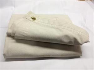 Chicago Dropcloth TR-0608-W10 6 x 8 ft. Canvas Tarp Cloth- 10 oz - White Chicago Dropcloth TR-0608-W10 6 x 8 ft. Canvas Tarp Cloth- 10 oz - White