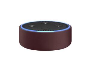 Amazon Echo Dot Case (fits Echo Dot 2nd Generation only) - Merlot Leather Amazon Echo Dot Case (fits Echo Dot 2nd Generation only) - Merlot Leather