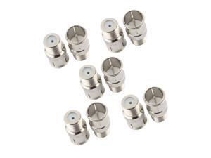 SaferCCTV (Pack of 10) F Type Push On Quick Coax Connectors Adapter for RVers... SaferCCTV (Pack of 10) F Type Push On Quick Coax Connectors Adapter for RVers...