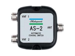 Shakespeare AS-2 Automatic 2x1 VHF Radio Coaxial Antenna Auto Switch Switcher Shakespeare AS-2 Automatic 2x1 VHF Radio Coaxial Antenna Auto Switch Switcher