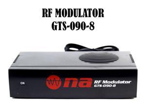 RF Modulator Universal Audio Video RCA Output to F Type Coaxial Signal Converter RF Modulator Universal Audio Video RCA Output to F Type Coaxial Signal Converter