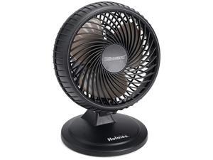 Holmes Mini Blizzard 7" Two-Speed Oscillating Personal Table Fan, Plastic, Black Holmes Mini Blizzard 7" Two-Speed Oscillating Personal Table Fan, Plastic, Black