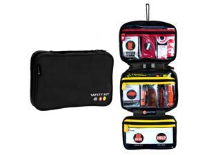 Relief Pod Roadside Safety Kit Pro with 56 Items, Black Relief Pod Roadside Safety Kit Pro with 56 Items, Black