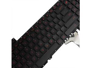 ASUS ROG G751JY-QH72-CB G751JY-T7051H G750JZ-XS72 Laptop Keyboard US RED Letter ASUS ROG G751JY-QH72-CB G751JY-T7051H G750JZ-XS72 Laptop Keyboard US RED Letter
