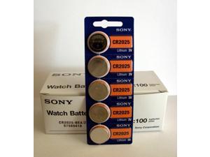 Lot of 100 **FRESH NEW** SONY CR2025 Lithium Battery 3V Exp 2027 Coin Cell Lot of 100 **FRESH NEW** SONY CR2025 Lithium Battery 3V Exp 2027 Coin Cell