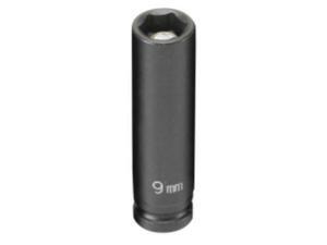 Grey Pneumatic 909MDG 1/4" Drive Deep Metric Magnetic Impact Socket - 9mm Grey Pneumatic 909MDG 1/4" Drive Deep Metric Magnetic Impact Socket - 9mm