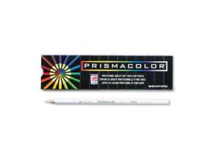 Prismacolor 3365 Premier Soft Core Colored Pencil, White Pack of 12 Prismacolor 3365 Premier Soft Core Colored Pencil, White Pack of 12