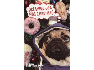 Doug the Pug Dreaming Humorous Funny Box of 12 Christmas Cards Doug the Pug Dreaming Humorous Funny Box of 12 Christmas Cards