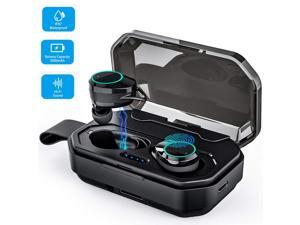Gamtec Boost Up Bluetooth 5.0 Wireless Earbuds Headphones, iPX7 Waterproof Auto Pairing Earphones Headset Built-in Microphone, 100H Cycle Play Time, 3000mAh Charging Case, Hi-Fi Sound, Touch Operation Gamtec Boost Up Bluetooth 5.0 Wireless Earbuds Headphones, iPX7 Waterproof Auto Pairing Earphones Headset Built-in Microphone, 100H Cycle Play Time, 3000mAh Charging Case, Hi-Fi Sound, Touch Operation