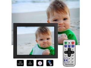 Hot Sale ! NEW 15" Ultrathin Professional HD TFT-LCD Digital Photo Frame Picture MP3 MP4 Movie Player with Remote Control US Plug Hot Sale ! NEW 15" Ultrathin Professional HD TFT-LCD Digital Photo Frame Picture MP3 MP4 Movie Player with Remote Control US Plug
