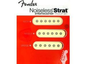 New Fender Hot Noiseless Strat Pickup Set of 3 Made in US Jeff Beck Tone + Gifts New Fender Hot Noiseless Strat Pickup Set of 3 Made in US Jeff Beck Tone + Gifts