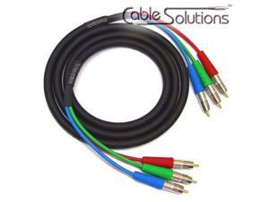 Christoph V3-3C Jacketed Component Video Cable 1.5m Christoph V3-3C Jacketed Component Video Cable 1.5m