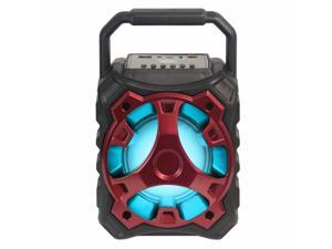 Fully Powered 500W Bluetooth Wireless Portable Multimedia Speaker - Blade10 Red Fully Powered 500W Bluetooth Wireless Portable Multimedia Speaker - Blade10 Red