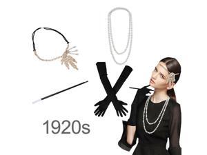 Vintage 1920s Roaring 20s Gatsby Party Flapper Costume Accessories Headpiece Vintage 1920s Roaring 20s Gatsby Party Flapper Costume Accessories Headpiece