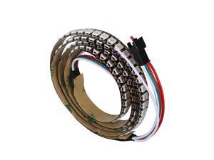 3.3FT WS2812B IC 5V 5050 RGB LED Strip Light 144 LEDs/m Individual Addressable 3.3FT WS2812B IC 5V 5050 RGB LED Strip Light 144 LEDs/m Individual Addressable