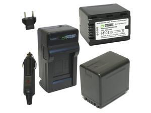 Wasabi Power Battery (2-Pack) and Charger for Panasonic VW-VBK360 and Panasonic HC-V10, HC-V100, HC-V100M, HC-V500, HC-V500M, HC-V700, HC-V700M, HDC-HS60, HDC-HS80, HDC-SD40, HDC-SD60, HDC-SD80, HDC- Wasabi Power Battery (2-Pack) and Charger for Panasonic VW-VBK360 and Panasonic HC-V10, HC-V100, HC-V100M, HC-V500, HC-V500M, HC-V700, HC-V700M, HDC-HS60, HDC-HS80, HDC-SD40, HDC-SD60, HDC-SD80, HDC-