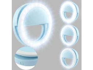 Selfie Ring Light Portable Clip-on Selfie Fill LED Light for iPhone/Android Smart Phone Photography Supplement Brightness Makeup Beauty Video Lamp Selfie Ring Light Portable Clip-on Selfie Fill LED Light for iPhone/Android Smart Phone Photography Supplement Brightness Makeup Beauty Video Lamp
