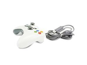 USB Wired Gamepad Controller Joystick Joypad for Windows Microsoft Xbox 360 XBOX360 PC Laptop Desktop, White Color USB Wired Gamepad Controller Joystick Joypad for Windows Microsoft Xbox 360 XBOX360 PC Laptop Desktop, White Color