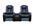 Turnda Black Leather Power Recliner with Shiatsu Massage & Cupholders - image 4
