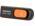 ADATA DashDrive UV120 16GB Capless Sliding USB 2.0 Flash Drive (Black/Orange) Model AUV120-16G-RBO - image 1