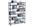 Atlantic 3020 Maxsteel 8 Tier Multimedia Rack For 440 CDs Or 228 DVDs And Bluray In Black - image 2