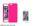 1X TPU Case compatible with Apple iPhone 6 4.7, Hot Pink Jelly - image 1