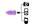 Insten 949447 Purple Universal USB Mini Car Charger Adapter - image 4