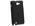 Snap-on Rubber Coated Case compatible with Samsung© Galaxy Note N7000, Black Rear - image 2