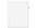 Avery-Style Legal Exhibit Side Tab Divider Title: 81 Letter White 25/Pack 01081 - image 1