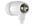 BellO White BDH654WH 3.5mm Connector In-Ear Stereo Headphones with Apple Remote - image 4