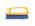 Rubbermaid Commercial Long Handle Scrub Brush 6" Brush Yellow Plastic Handle/Blue Bristles 6482COB - image 1