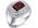 Extravagant Sparkle 2.50 Carats Garnet Ring in Sterling Silver Size 5 - image 2