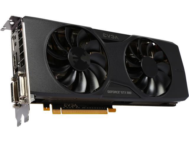 EVGA 04G-P4-2986-KR GeForce GTX 980 FTW ACX 2.0 4GB 256-Bit GDDR5 PCI Express 3.0 x16 SLI Support Video Card