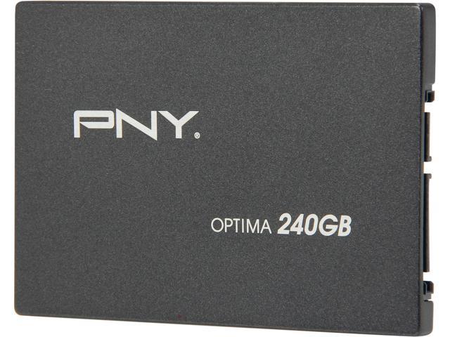 PNY Optima SSD7SC240GOPT-RB 2.5 inch 240GB SATA III Synchronous-Mode Internal Solid State Drive (SSD)