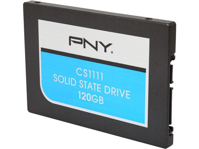 PNY CS1111 SSD7CS1111-120-RB 2.5 inch 120GB SATA-III (6 Gb/s) MLC Internal Solid State Drive (SSD)