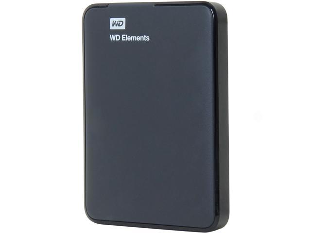 Western Digital Elements 1TB USB 3.0 External Hard Drive WDBUZG0010BBK-NESN Black