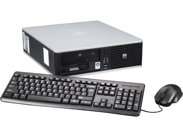 Refurbished: HP 5800 [Microsoft Authorized Recertified]. Intel Core 2 Quad Q8300 2.5Ghz, 4GB RAM, 160GB HDD, DVDROM, Windows 7 Pro 64 Bit