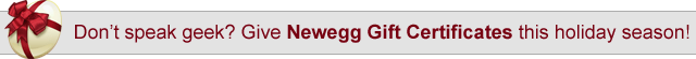 Buy a Newegg Gift Certificate